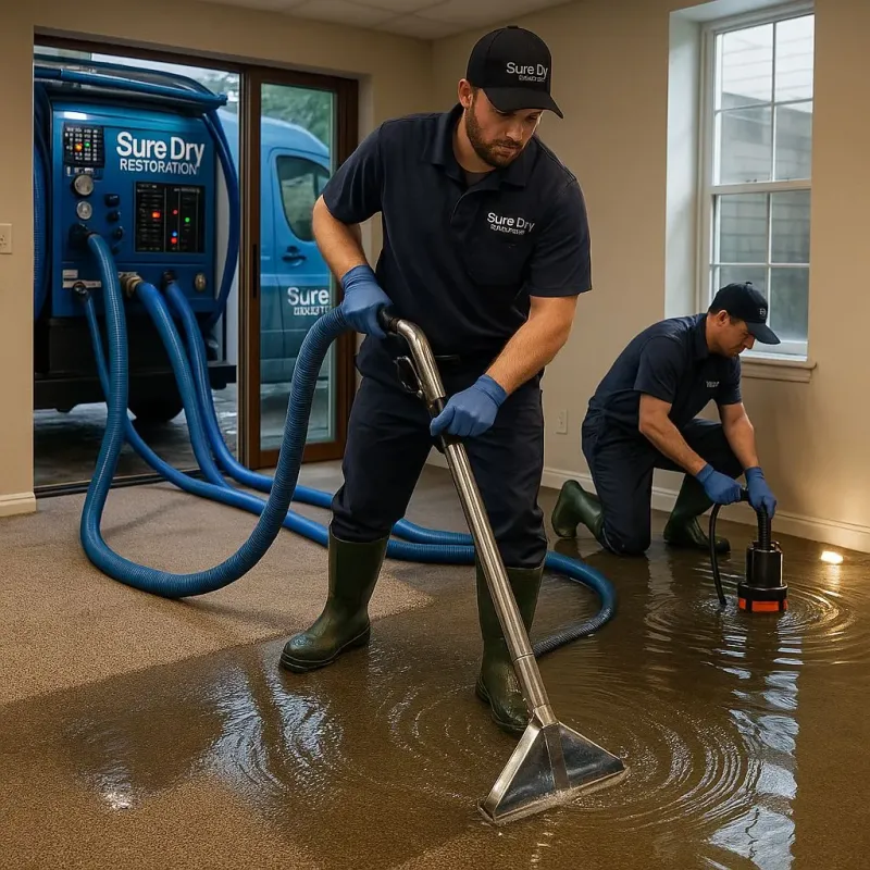 Water Extraction and Removal process in Fairview Park, OH